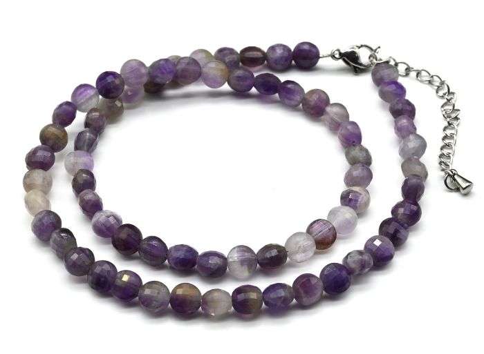 Amethyst choker circle 6mm, 39cm