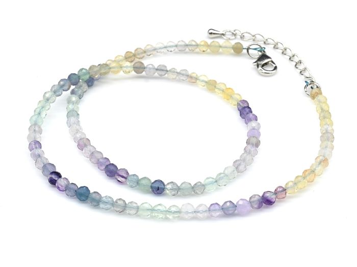 Fluorite choker ball 4mm, 40cm