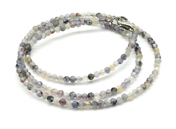 Iolite choker ball 2.5mm, 45cm