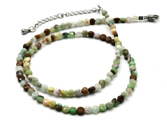 Chrysoprase choker circle 4mm, 40cm