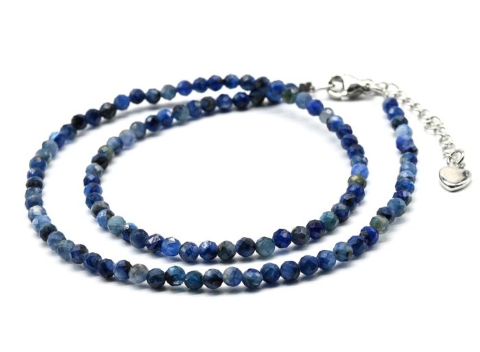 Kyanite choker ball 3mm, 37cm