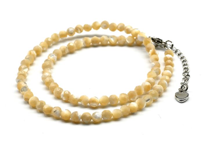 Pearl choker ball 4mm, 37cm