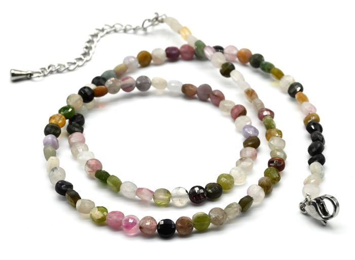 Tourmaline choker circle 4mm, 40.5cm