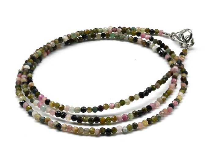 Tourmaline choker ball 2mm, 45cm