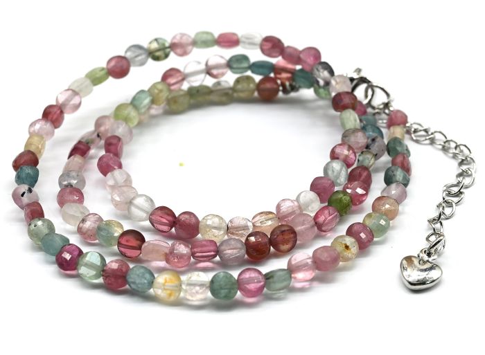 Tourmaline choker circle 4mm, 40.5cm