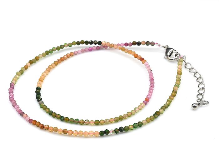 Tourmaline choker ball 2mm, 41cm