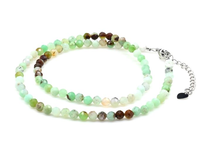 Chrysoprase choker ball 4mm, 40cm