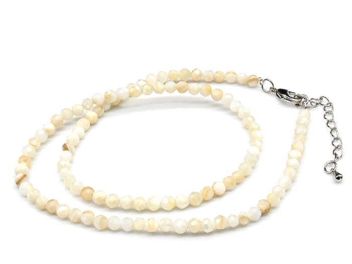 Pearl choker ball 4mm, 39.5cm